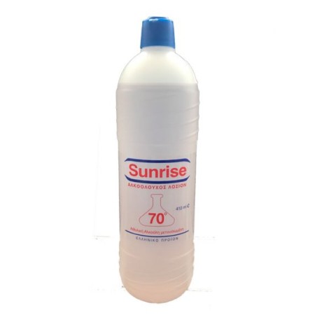 Sunrise Αλκοολούχος Λοσιόν 70° 410ml