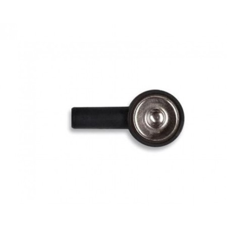 Αντάπτορας με εσοχή 2mm σε Snap Black τεμ 10