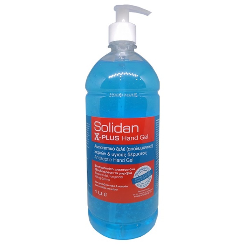Solidan Αντισηπτικό Gel Χεριών 1000ml