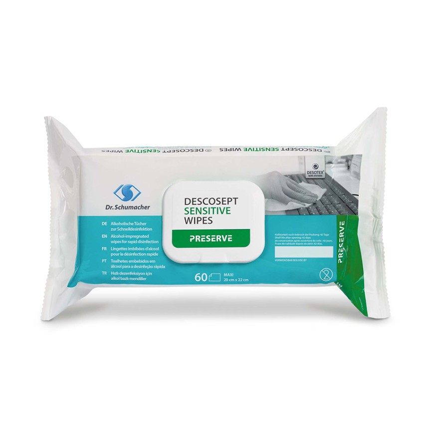 Descosept sensitive wipes 60τμχ