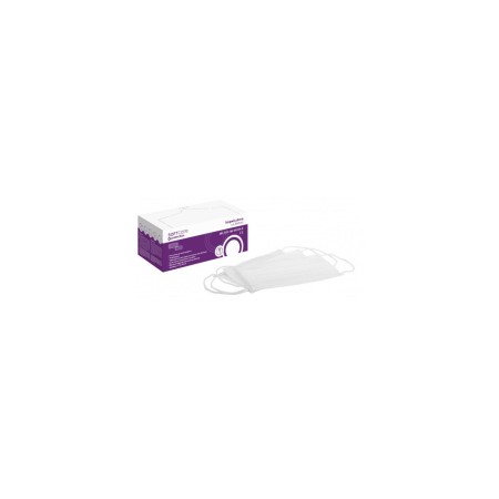 Ιατρική Μάσκα 3ply Type II με λάστιχο Soft Care  - Άσπρη