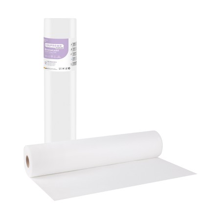 SUPREME STANDARD Εξεταστικό Ρολό Non woven Λευκό 15gr τεμ12